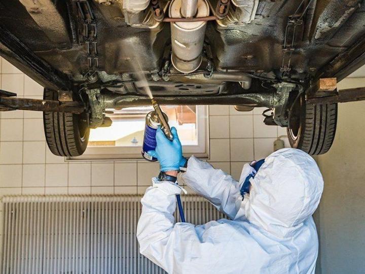 обработка днища авто в Минске 3